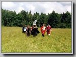 Флоренты выступили на парад